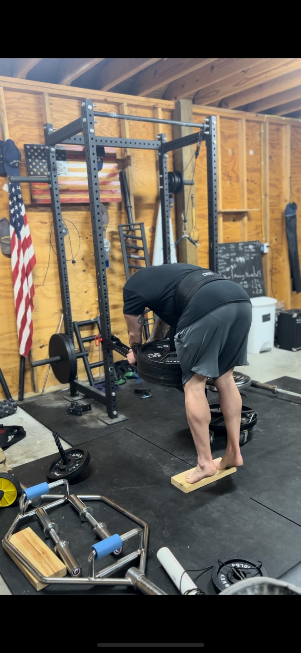 Fringe Sport Mammoth Belt Squat Attachment (Complimentary Belt Included) - Durable Universal Weight Belt Squat Attachment for Rack with Adjustable Length, Ultimate Lower Body Strength Builder customer photo 1
