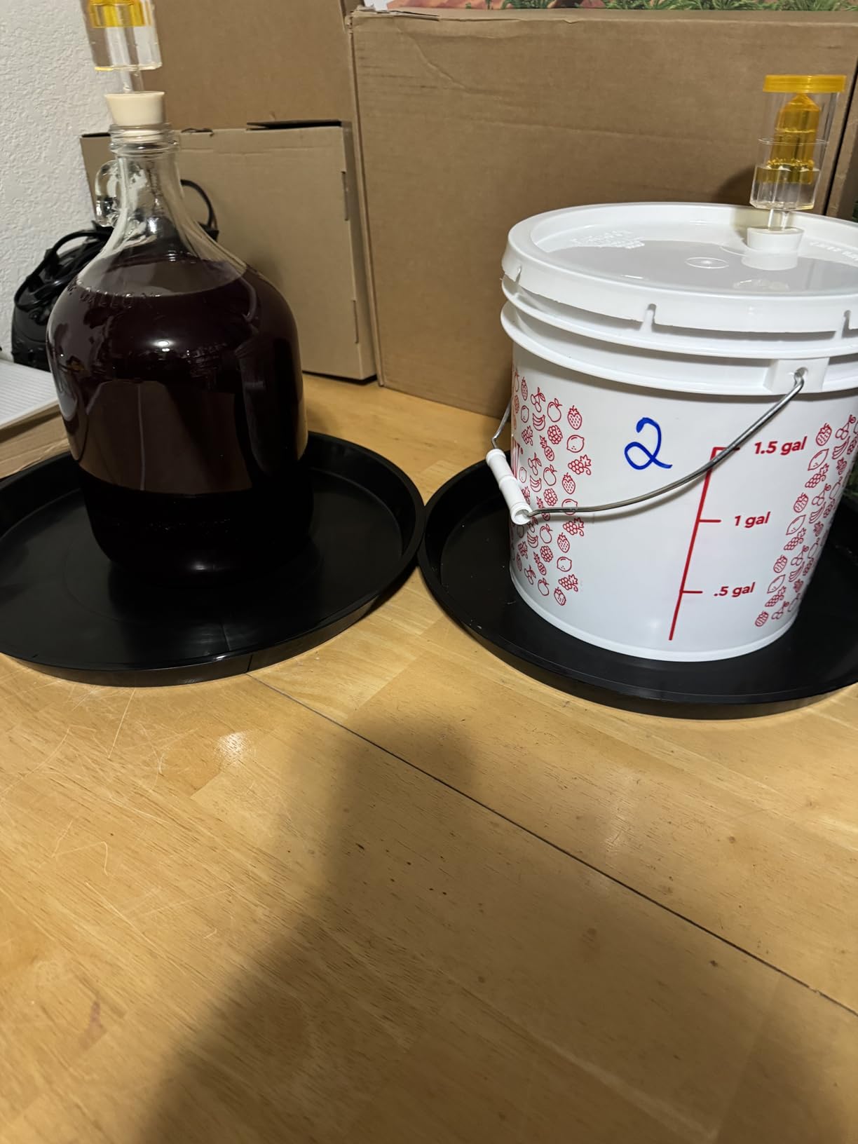 Craft A Brew - Fruit Wine Making Kit - Easy for Beginners - At Home Wine Making Kit - Includes Ingredients & Reusable Equipment - Use Any Fresh, Frozen or Fruit Juice customer photo 2
