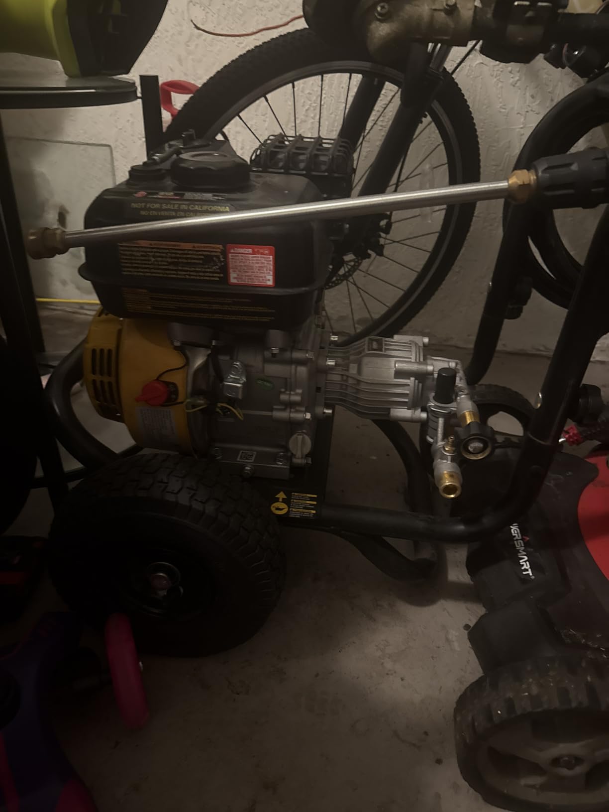 DeWalt DXPW3400PRNB-S PressuReady 3400 PSI Gas Pressure Washer with Quick Start Technology, 2.5 GPM Axial Cam Pump, 208cc Engine, Cold Water, Includes 25-Ft Hose, Nozzles, Spray Gun & Wand, 49-State customer photo 1