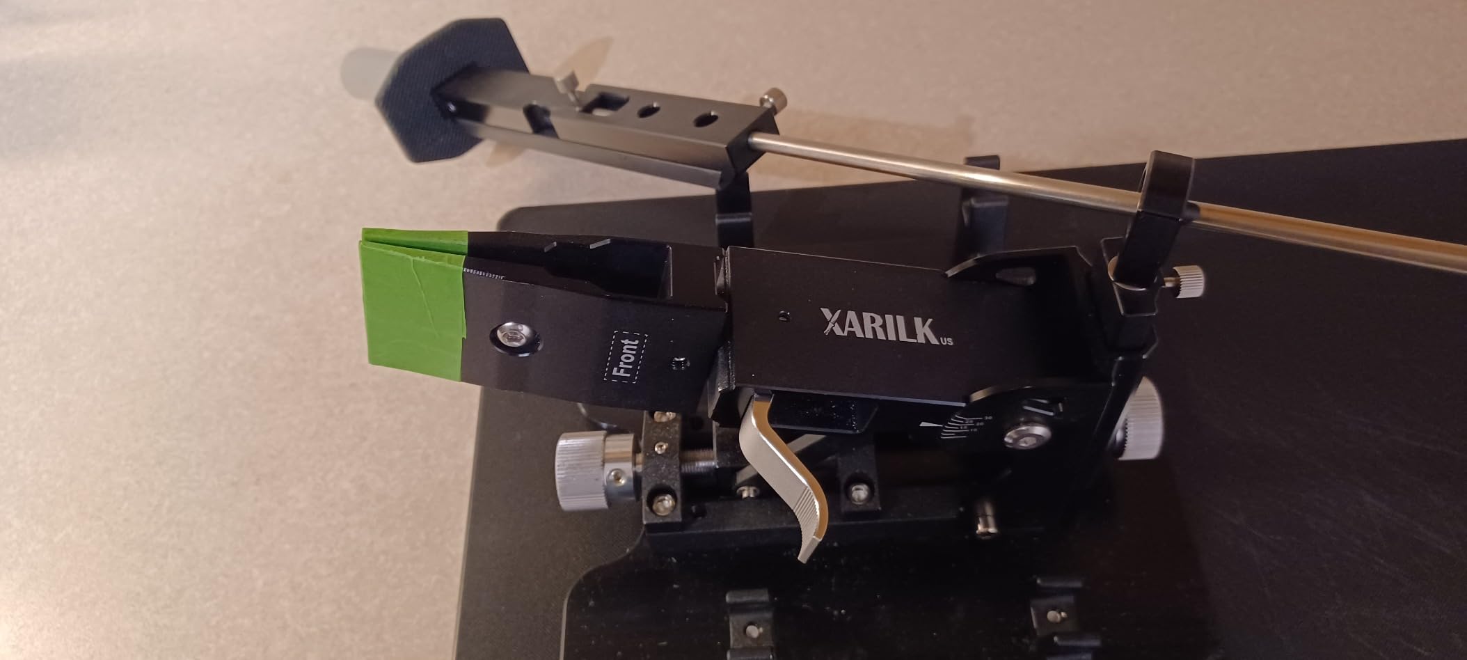 Upgraded XARILK Professional Knife Sharpening System GEN2, Heavy-duty | Aluminum Precision Knife Sharpener Tool & Sharpening Kit W/Diamonds (320# 800# 2000#) customer photo 2