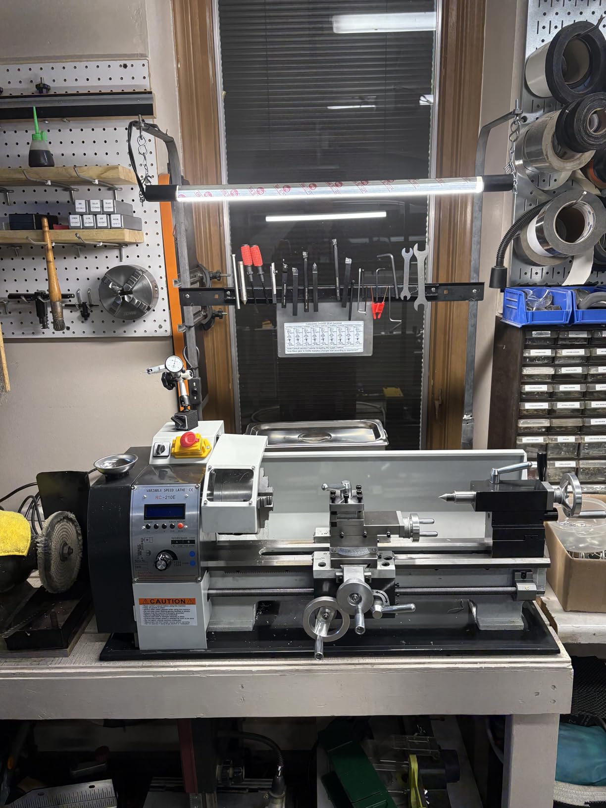 INTSUPERMAI Mini Metal Lathe 8