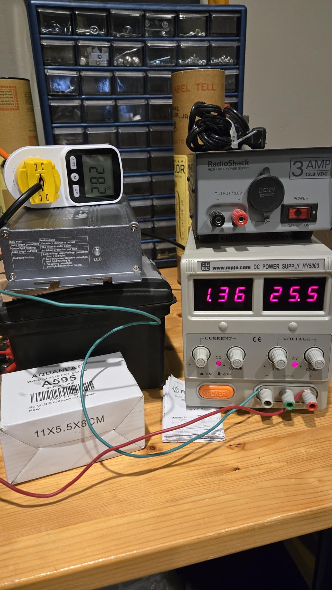 Solar Grid Tie Micro Inverter MPPT Smart Micro PV System 180W 500W 700W DC 18V-50V to AC Output 120V/230V Auto (700W) customer photo 2