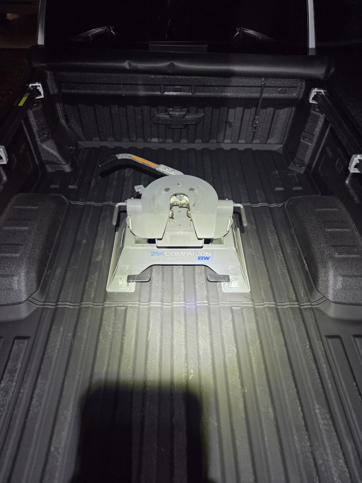 TripleAliners Truck Mat Compatible with 2019-2026 Chevy Silverado/GMC Sierra 1500 5.8FT, Heavy Duty Custom Fit TPE Pickup Liner customer photo 1