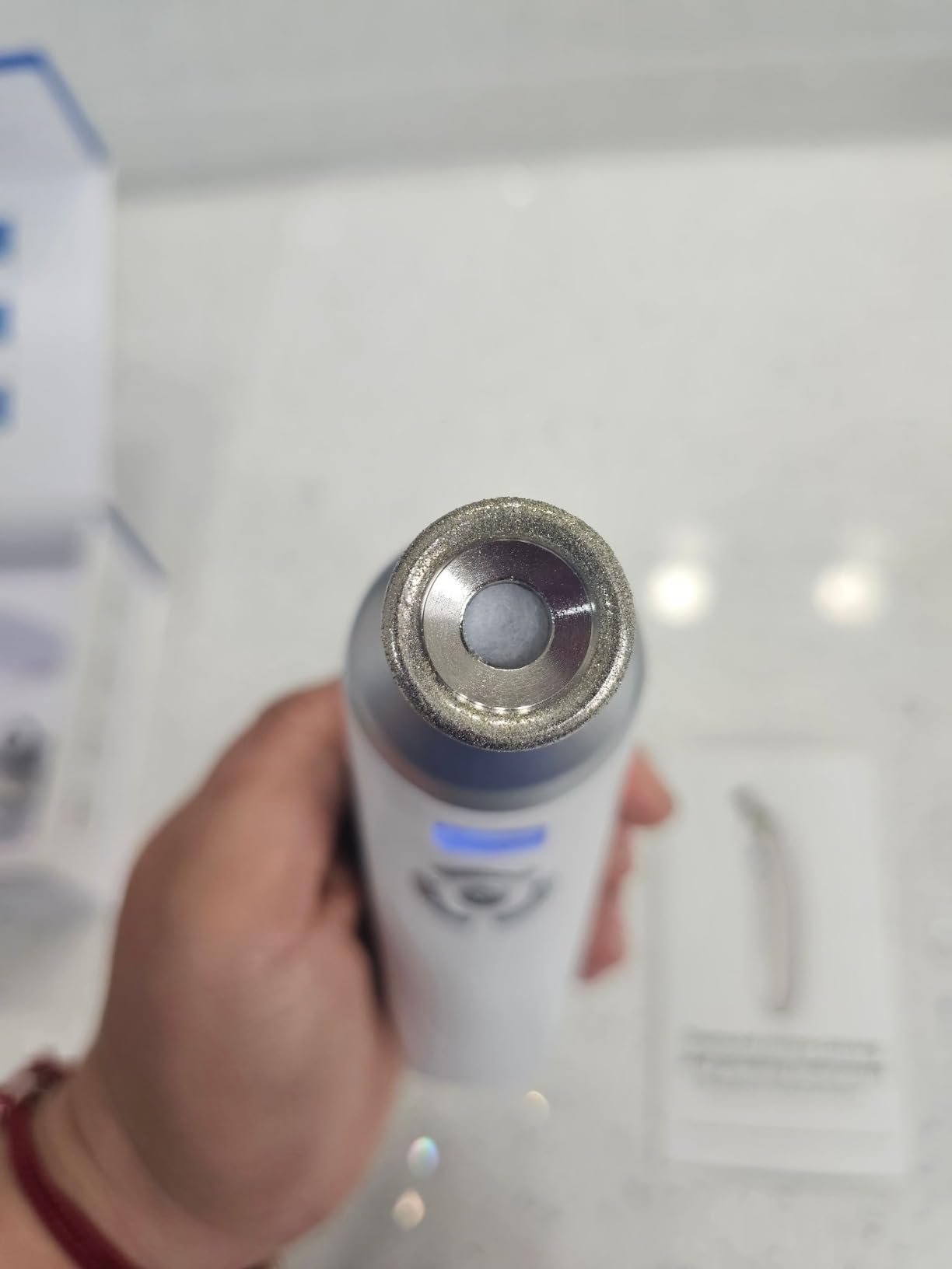Upgraded Diamond Micro-Dermabrasion Facial Machine, Professional Facial Deep Cleansing Tool, Home Use Facial Skin Care Equipment customer photo 2