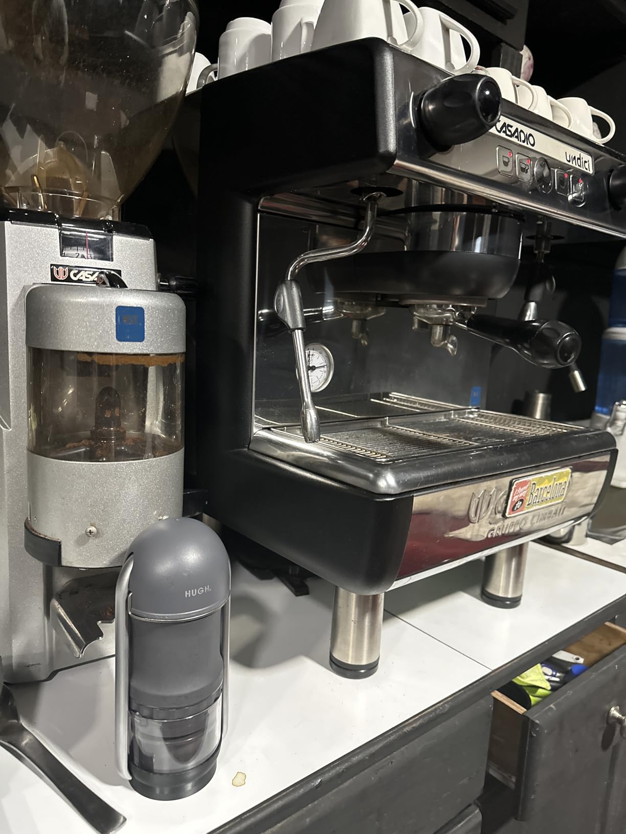 LEVERPRESSO V4 Portable Lever Espresso Maker - Manual Espresso Machine with 51mm Ridgeless Filter Basket, Double Shot, Non-Pressurized, Perfect for Camping & Travel - by HUGH customer photo 1
