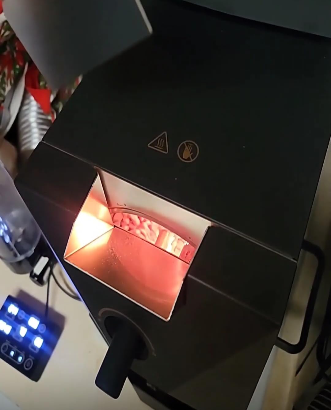 Electric Coffee Bean Roaster Machine, Smokeless Drum Roasting, for Home & Commercial Automatic Baking customer photo 2