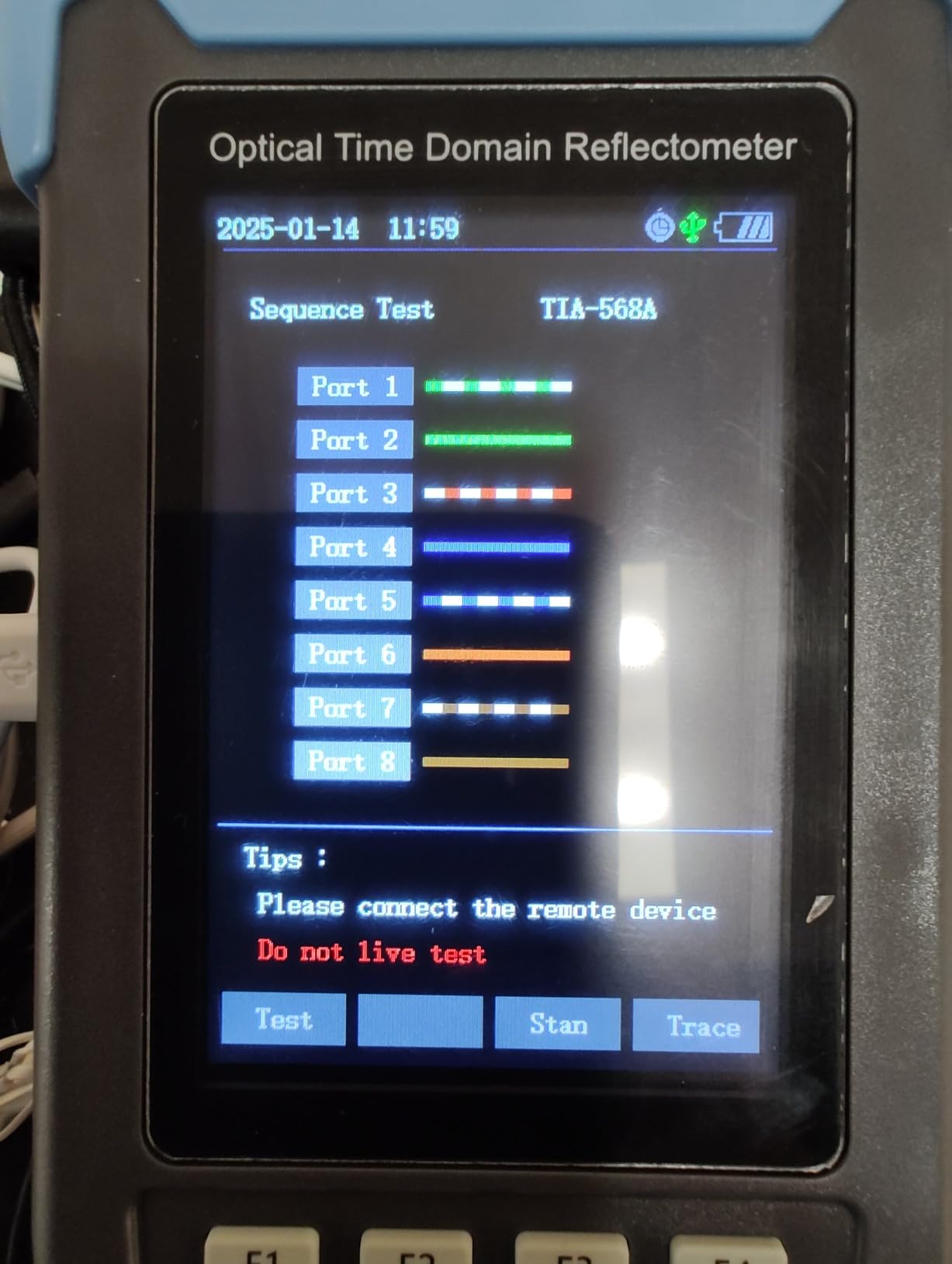 1310nm/28dB+1550nm/26dB SM OTDR Testing and OPM+10G OPM+OLS+VFL+Event Map+Optical Loss Tester+Multi-Fiber Testing+RJ45 Cable Test Fiber Tester Compatible with APC&UPC SC+FC+ST+LC-SS305T-2A1 customer photo 1