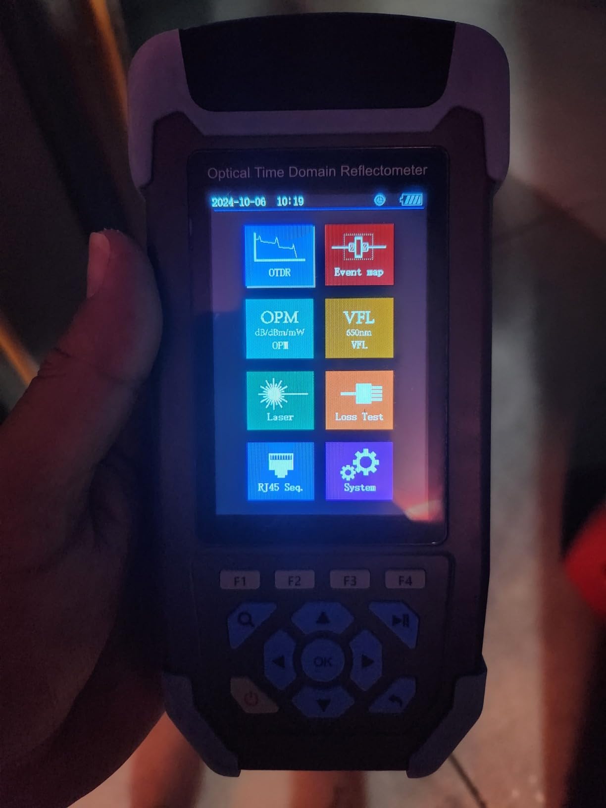 1310nm/28dB+1550nm/26dB SM OTDR Testing and OPM+10G OPM+OLS+VFL+Event Map+Optical Loss Tester+Multi-Fiber Testing+RJ45 Cable Test Fiber Tester Compatible with APC&UPC SC+FC+ST+LC-SS305T-2A1 customer photo 2