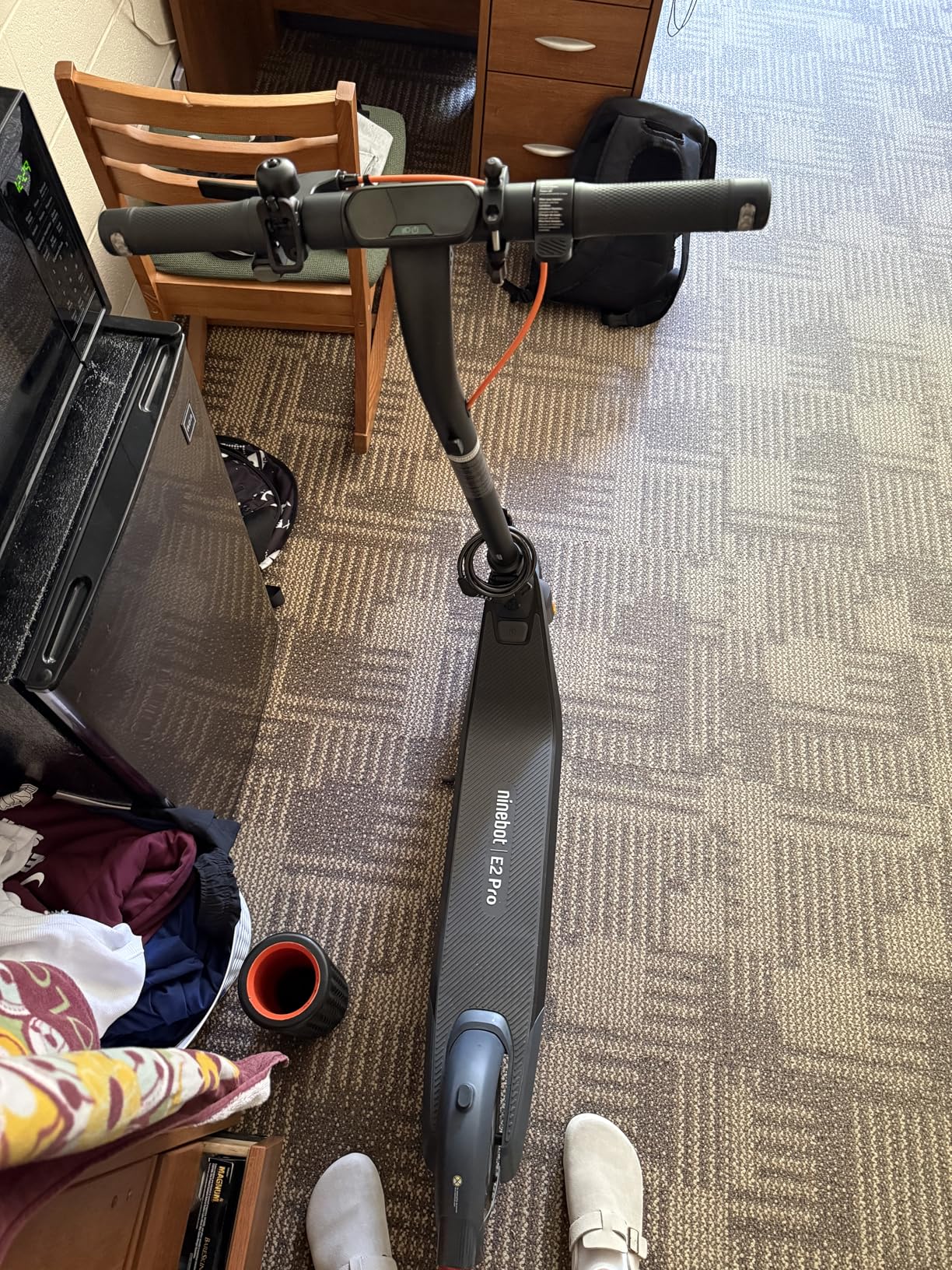 Segway Ninebot E2 Plus II/E2 Pro/E3 Pro Electric Scooter, 15.5-20 MPH, Long Range, Dual Elastomer Suspension (E3 Pro only), Foldable Adult Scooter, UL 2272 & 2271 Certified customer photo 2