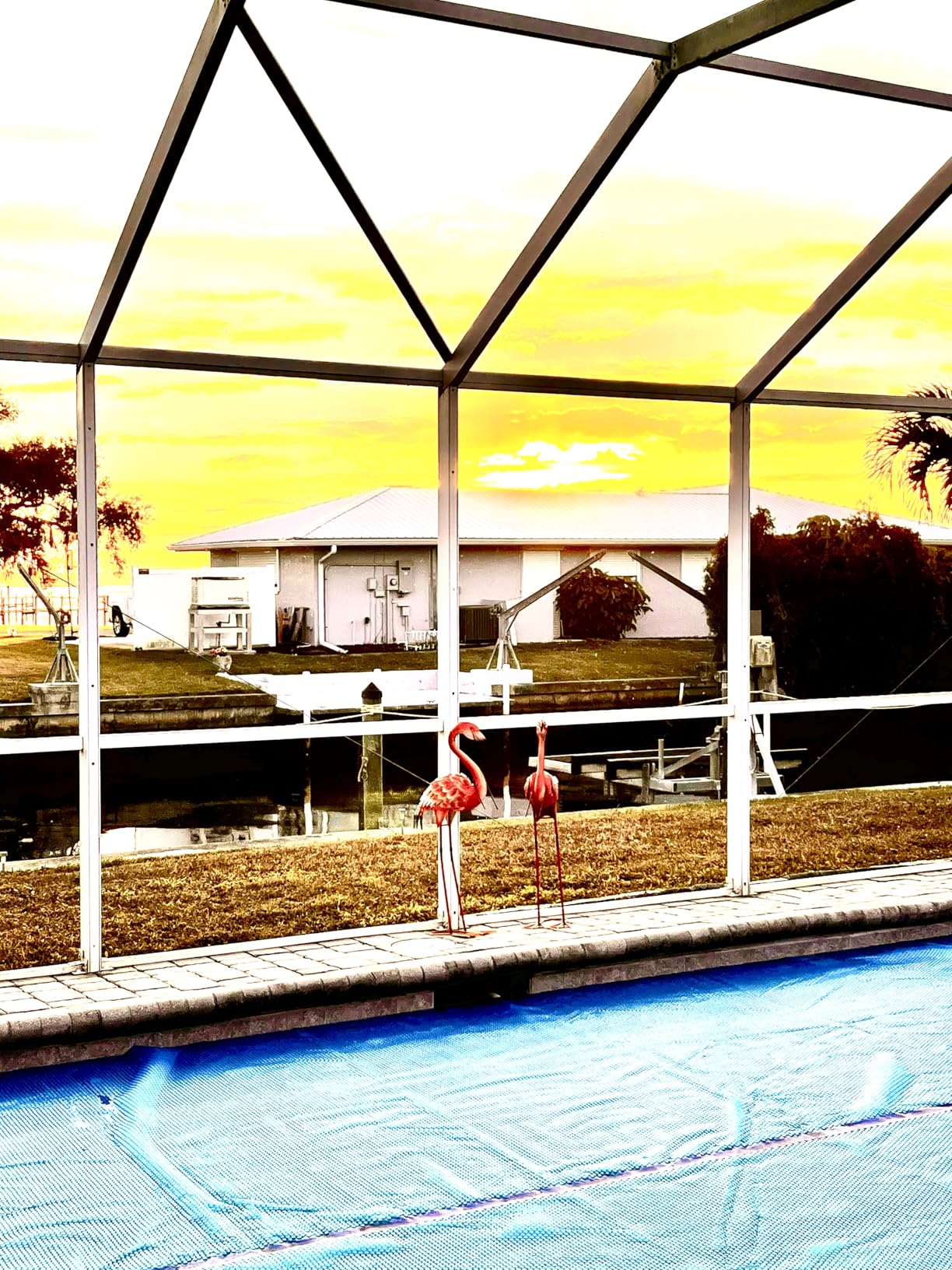 20' x 40' Rectangle Solar Cover for Inground Pools, 12 Mil - Made in USA customer photo 2