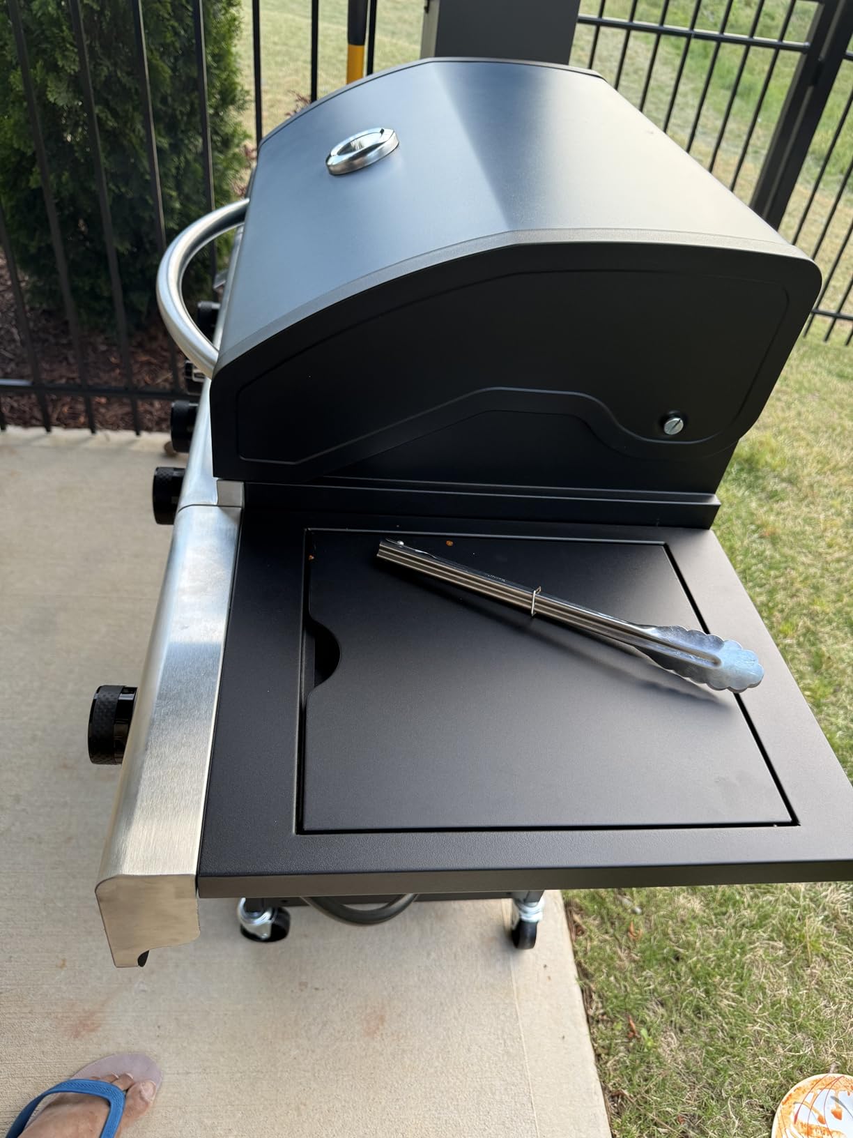 Sophia & William 6-Burner Propane Gas BBQ Grill with Side Burner & Porcelain-Enameled Cast Iron Grates, Stainless Steel Barbecue Grills Outdoor Cooking for Outside, 665 SQ.IN. Cooking Area, 65,800BTU customer photo 1