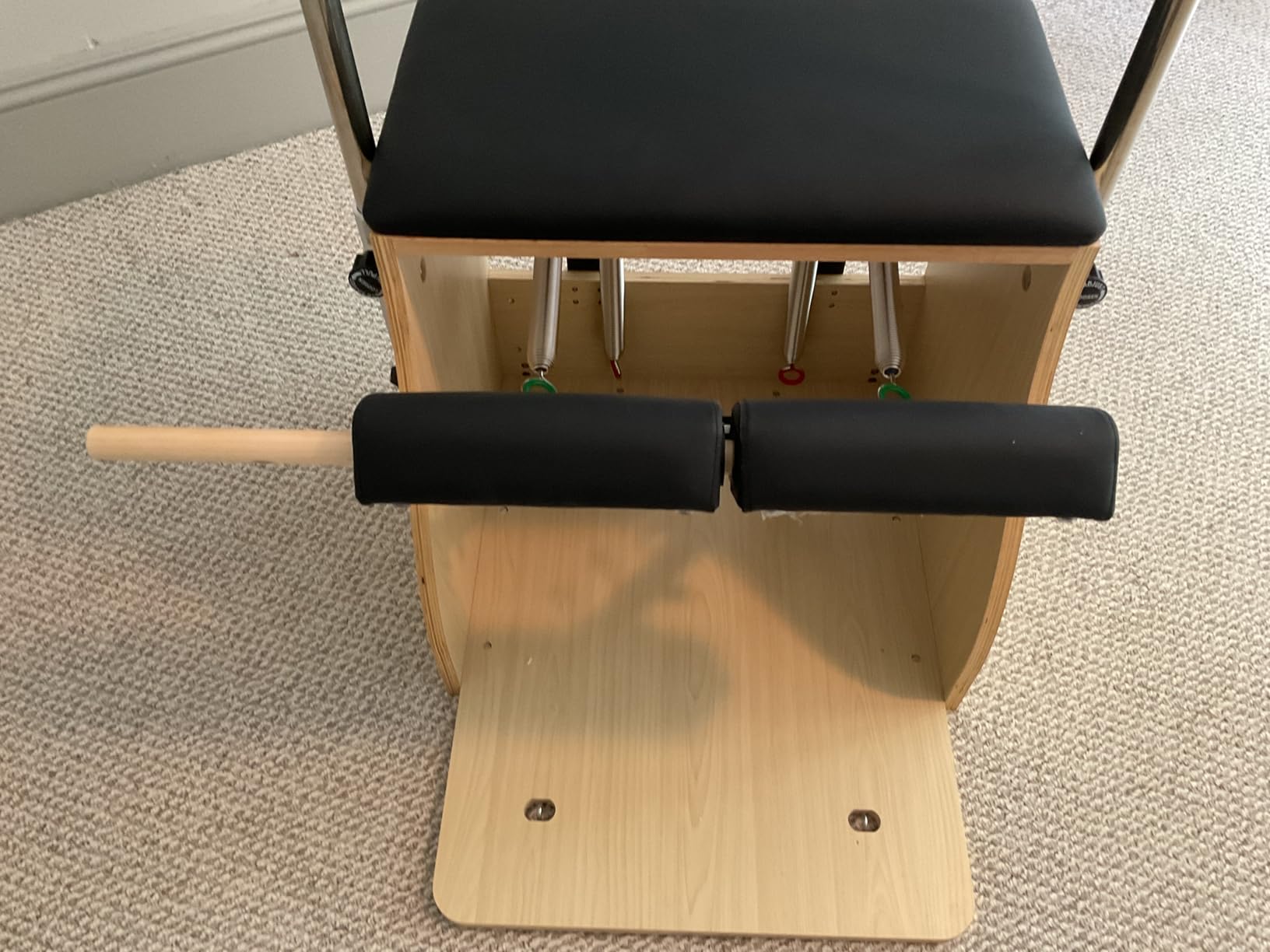 EchoMe Plates Combo Chair with Handles, Split-Pedal Stability Pilates Chair, Yoga Fitness Trainer, Pilates Reformer Machine, Pilates Equipment of Maple Wood for Home and Studio Use customer photo 1