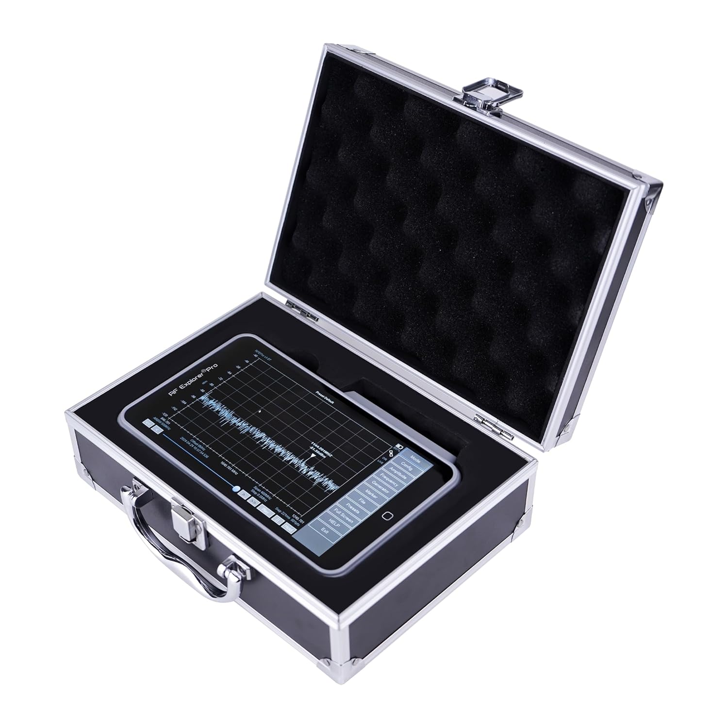 RF Explorer PRO Spectrum Analyzer with Aluminum Case up to 3.3GHz. Includes Signal Tracking Generator and Power Meter Capability (15MHz to 3.3GHz) customer photo 1