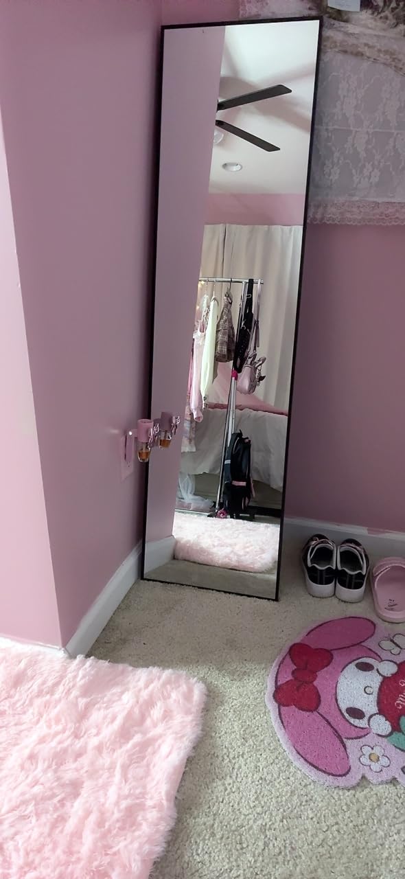 Delma Home Gym Mirror,54''x28''x2PCS,Large Full Body Tempered Glass Frameless, Wall-Mounted for Gym, Yoga, Garage, Bedroom, Bathroom customer photo 2