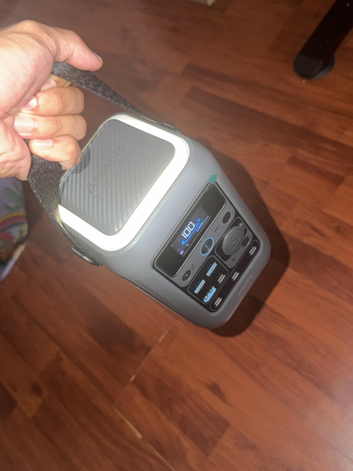 Anker SOLIX C300 DC Power Bank Station, Outdoor 288Wh Portable Power Station, LiFePO4 Battery, 300W Solar Generator, for Camping, Traveling, and Emergencies customer photo 1