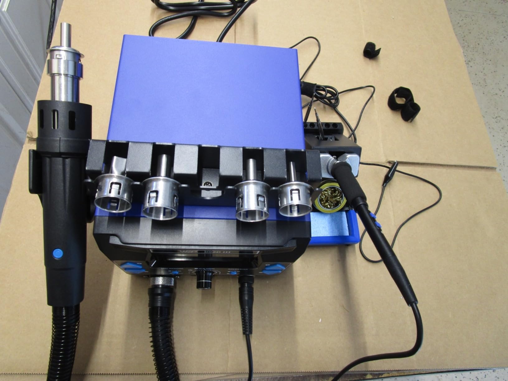 WEP 992D-III 2-in-1 Soldering Station and Hot Air Rework Station - High-Power Soldering Iron Kit with C245-compatible Cartridge, 1000W Hot Air BGA Rework Station for SMD, IC Repair customer photo 2