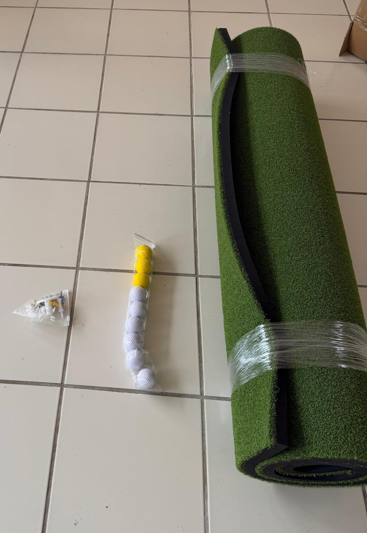 Bltend Golf Mat: 5x4ft & 5x5ft Heavy-Duty Golf Hitting Mats Practice Outdoor/Indoor, Elite Dense Artificial Turf Matt Training Aid for Backyard/Garage/Driving Range/Simulators customer photo 2