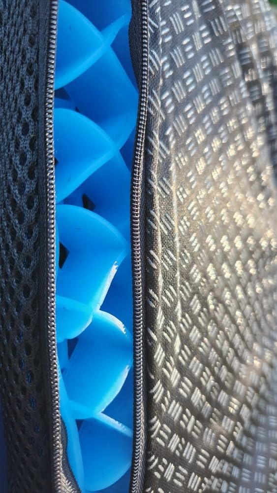 Extra Thicker Kayak Seat Cushion, Waterproof Kayak Gel Seat Cushion for Long Sitting Coccyx Sciatica Pain Relief Boat Cushion Kayak Accessories Pad for Fishing Canoe Rowing Stadium customer photo 1
