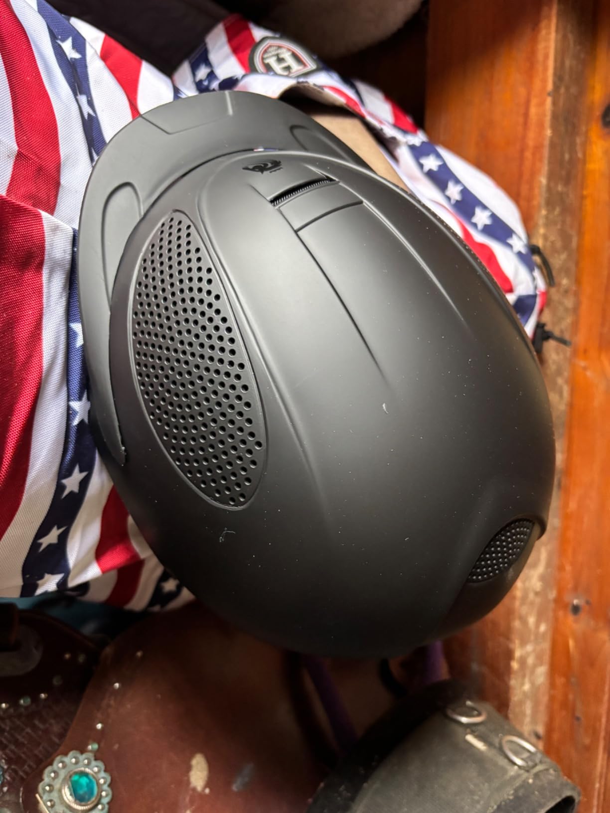 Equinavia Skylar Horse Riding Helmet - Lightweight Equestrian Helmet with Airflow Vents, Adjustable Dial & Removable Liner, ASTM F1163-23/SEI Certified customer photo 2