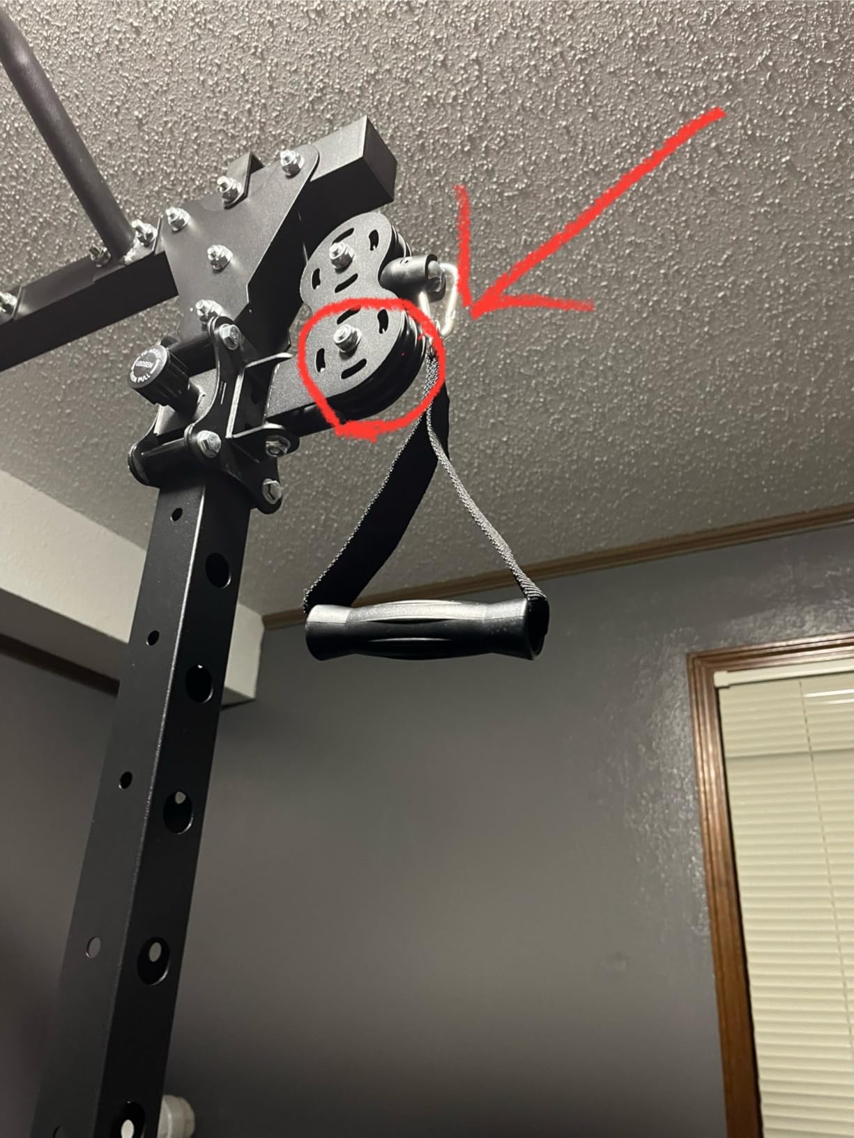 MAJOR FITNESS Drone1 Power Cage - Multi-Function Power Rack for Home Gym, Squat Rack, Cable Crossover System, for Strength Training customer photo 1