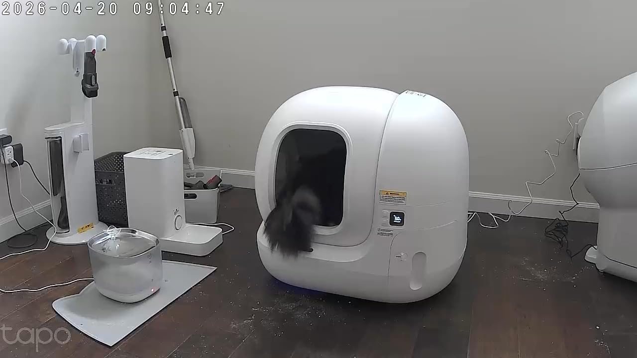 PETKIT PuraMax 2 Automatic Self-Cleaning Cat Litter Box, App Control Automatic Litter Box with Safety Sensors, Odor Free & Anti-Leakage Basic Bundle Includes Trash Bags, 2.4G WiFi & Low Entrance customer photo 2