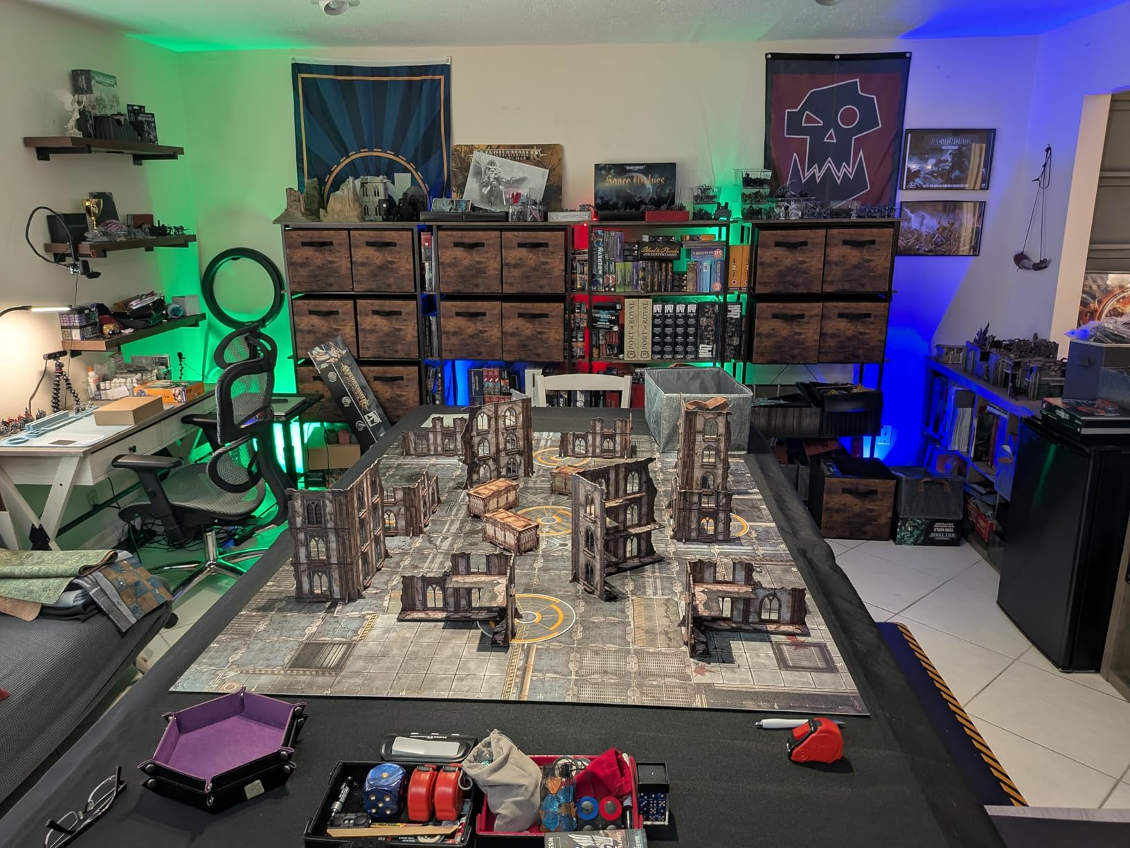 14PCS Terrain Set for WH40K WTC Tournament and 28mm/32mm Miniatures, 40K Terrain Battlezone Creation Kit, Ashfall Citadel customer photo 1