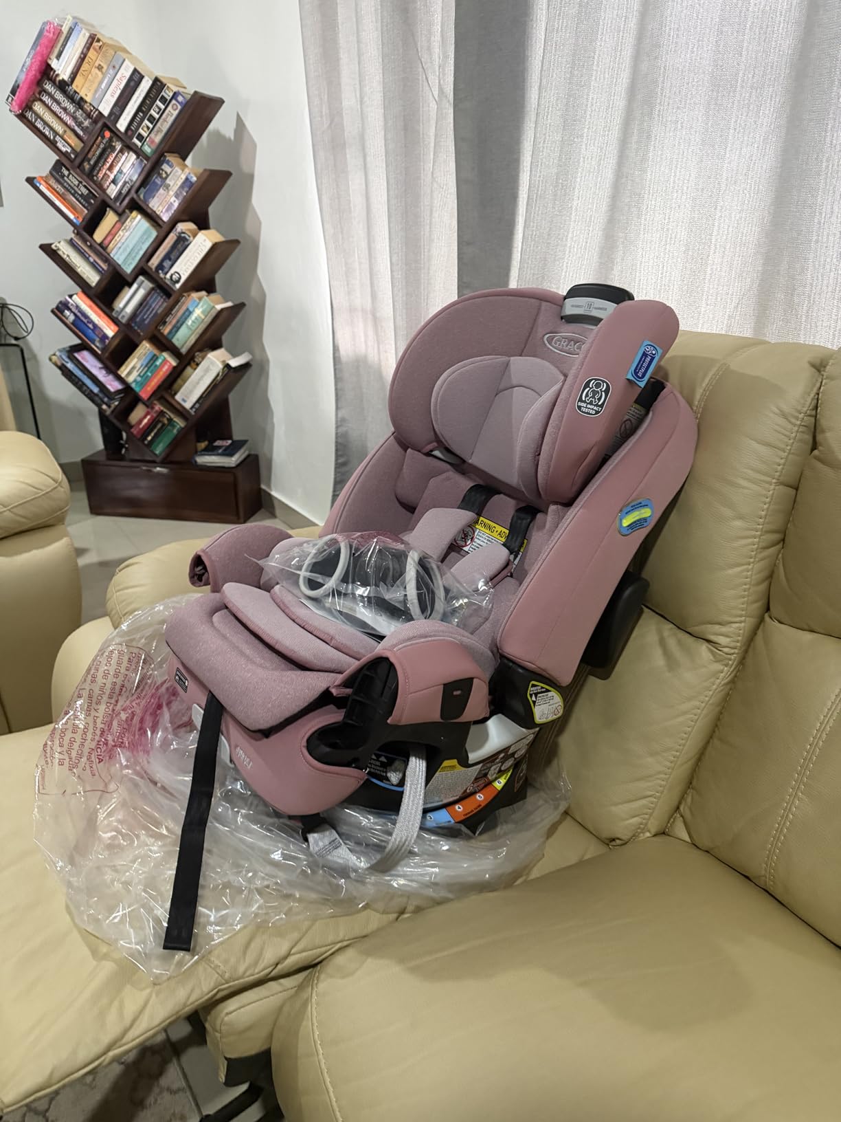 Graco® 4Ever DLX 4 in 1 Car Seat | Infant to Toddler Car Seat, Maven, Adaptable for 10 Years of Use, Size: 20x21.5x24 Inch customer photo 1