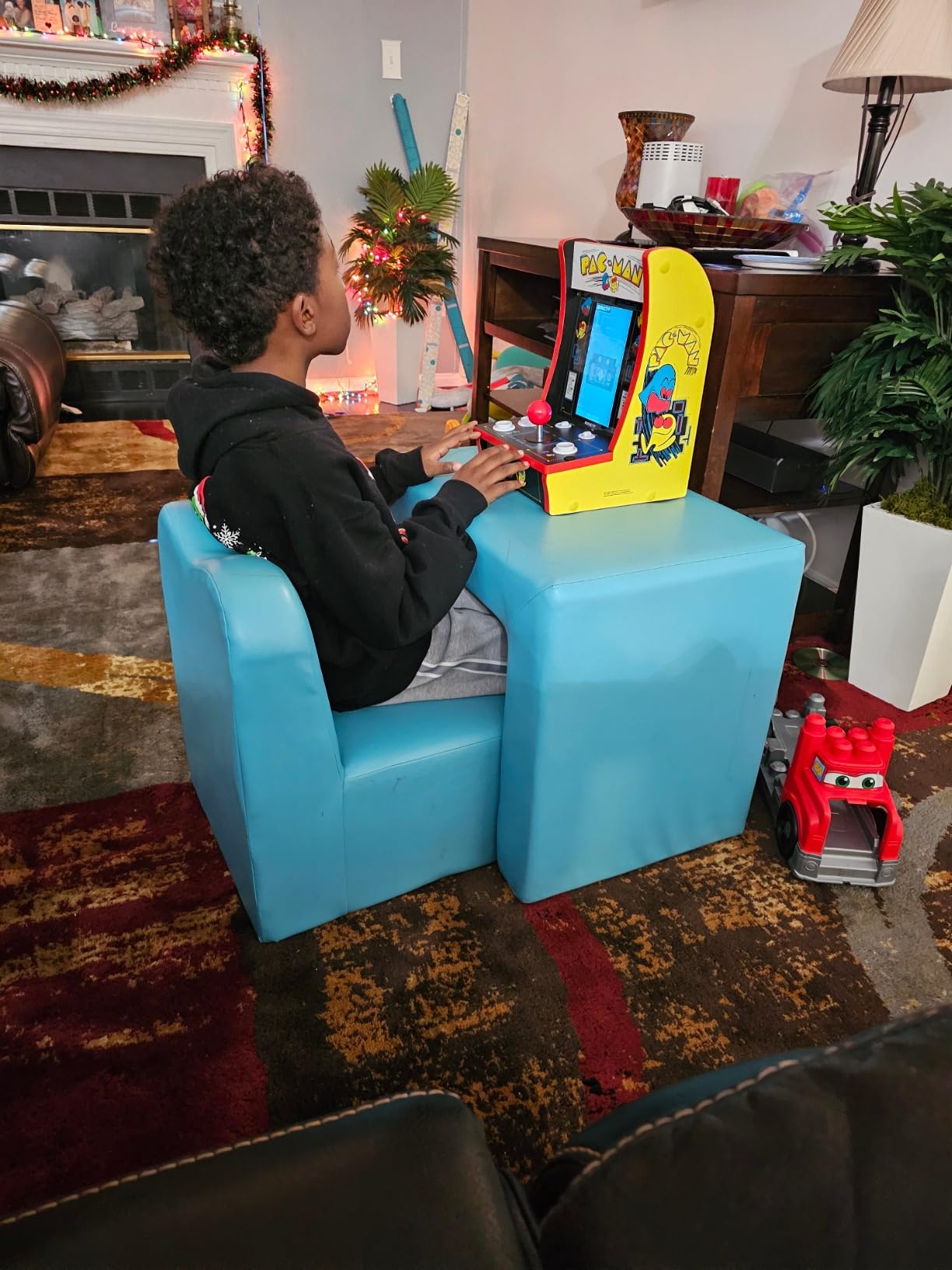 Arcade1Up Pac-Man Countercade Countertop Arcade Machine with 3 Retro Games customer photo 2