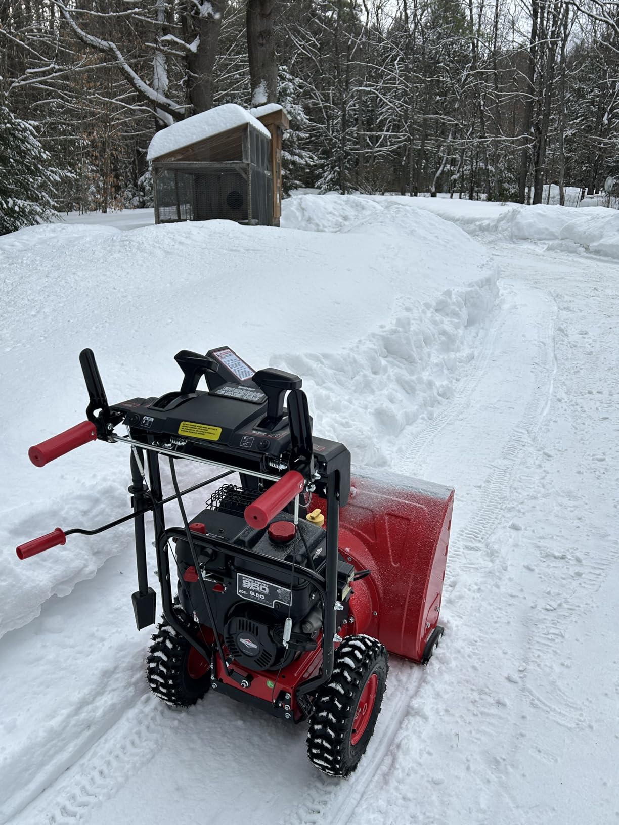PowerSmart Snow Blower, 24-Inch Gas Powered by B&S 208cc Engine, Two-Stage Snow Blowers with LED Lights customer photo 2