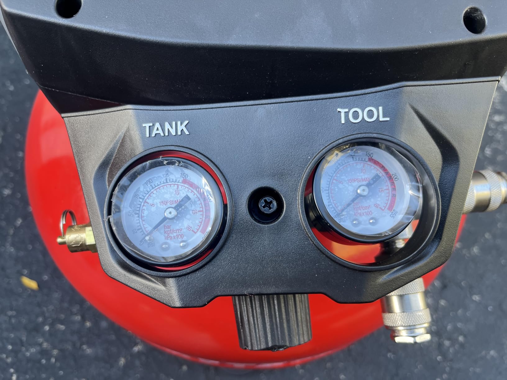 Craftsman Air Compressors 6 Gallon Portable Pancake Air Compressor, Oil Free Max 150 Psi 1.0HP 2.6 CFM@90PSI customer photo 2