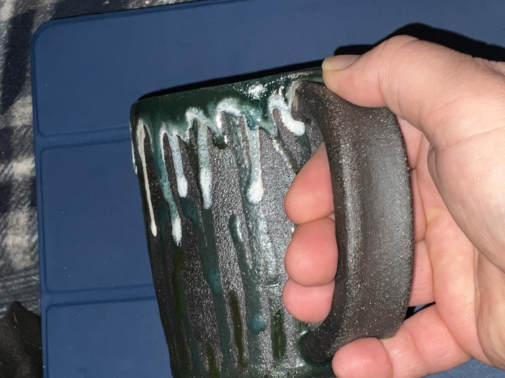 The Original DiamondCore Tools Handheld Extruder, Pottery Handle Making Tool, Clay Sculpting Tools, Slab Extruder Pottery Tool (R5 Middle Ridge) customer photo 1