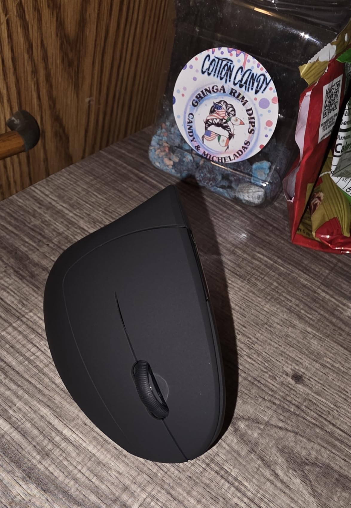 TECKNET Ergonomic Mouse Rechargeable Bluetooth - 4800 DPI Vertical Mice 6 Adjustable Levels, Wireless Optical Carpal Tunnel Mouse Right Hand, Multi Device for Laptop, PC, Computer, MacBook - Black customer photo 2