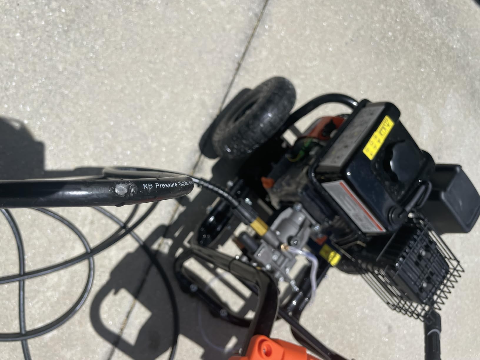 Gas Pressure Washer, 3500 PSI 2.6 GPM, Gas Powered Pressure Washer with Aluminum Pump, Spray Gun and Extension Wand, 5 Nozzle Set customer photo 1