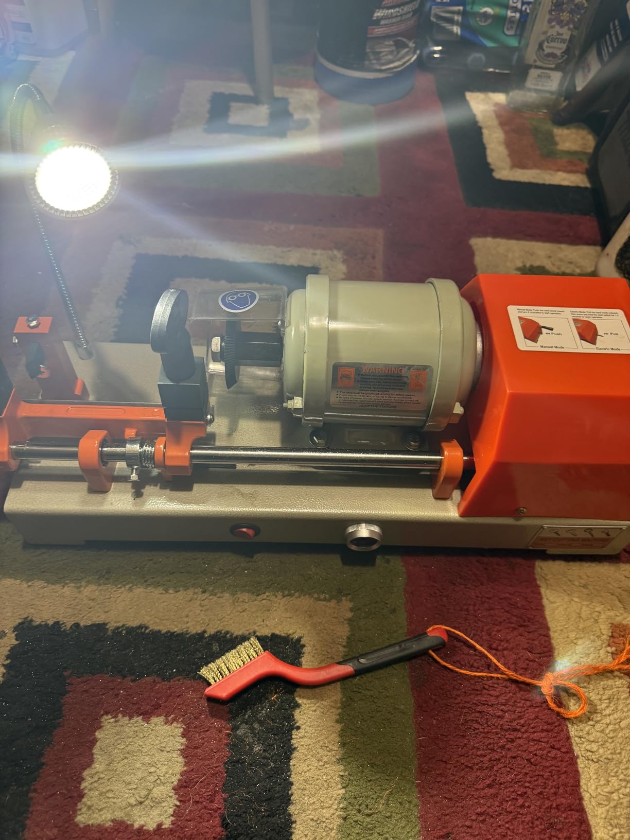 Cutter Cutting Machine, Keys Duplicator Copy Machine for Keys Copy Cloning Key Duplicator, Multifunctional Key Cutting Duplicate Equipments, KeyCopy Machines Suitable for Hardware Stores customer photo 1