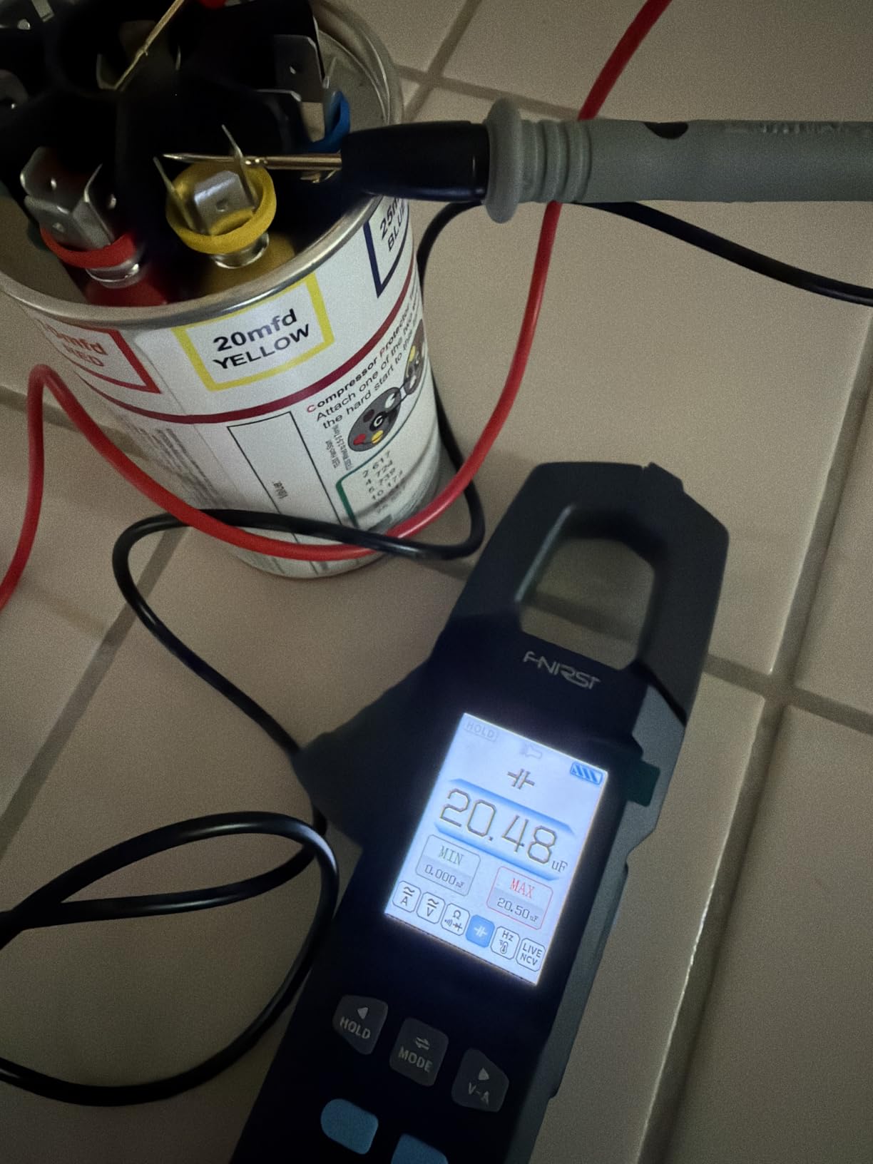 FNIRSI DMC-100 Digital Clamp Meter Multimeter 9999 Counts TRMS, 600A Curve Recording Rechargeable Amp Meter, Measures NCV, AC/DC Voltage Current, Continuity Capacitance Diode Resistance, Temperature customer photo 1
