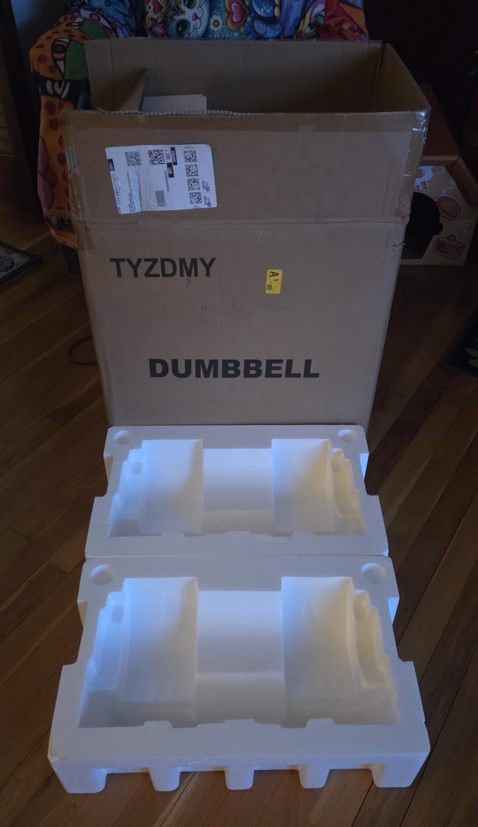 TYZDMY Adjustable Dumbbells Set of 2, Free Weights Dumbbells Set, Adjustable Dumbbell Set, 52.5 lbs pair 105 lbs, 15 in 1, for Men/Women Gym Equipment for Home Strength Training Equipment customer photo 2