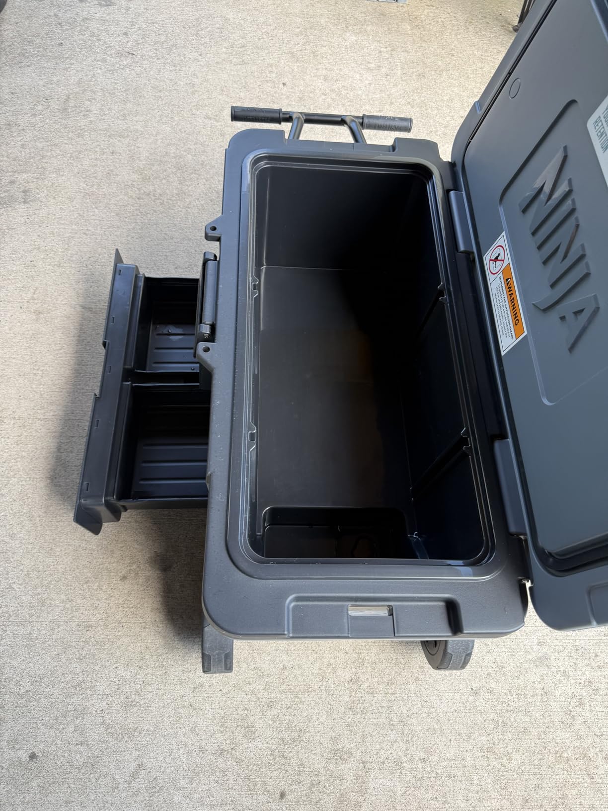Ninja FrostVault 65QT Cooler with Wheels | Insulated with Temp Dry Storage Drawer | Keeps Ice Cold for Days | for The Beach, Camping, Picnics & More | Birch Beige customer photo 1