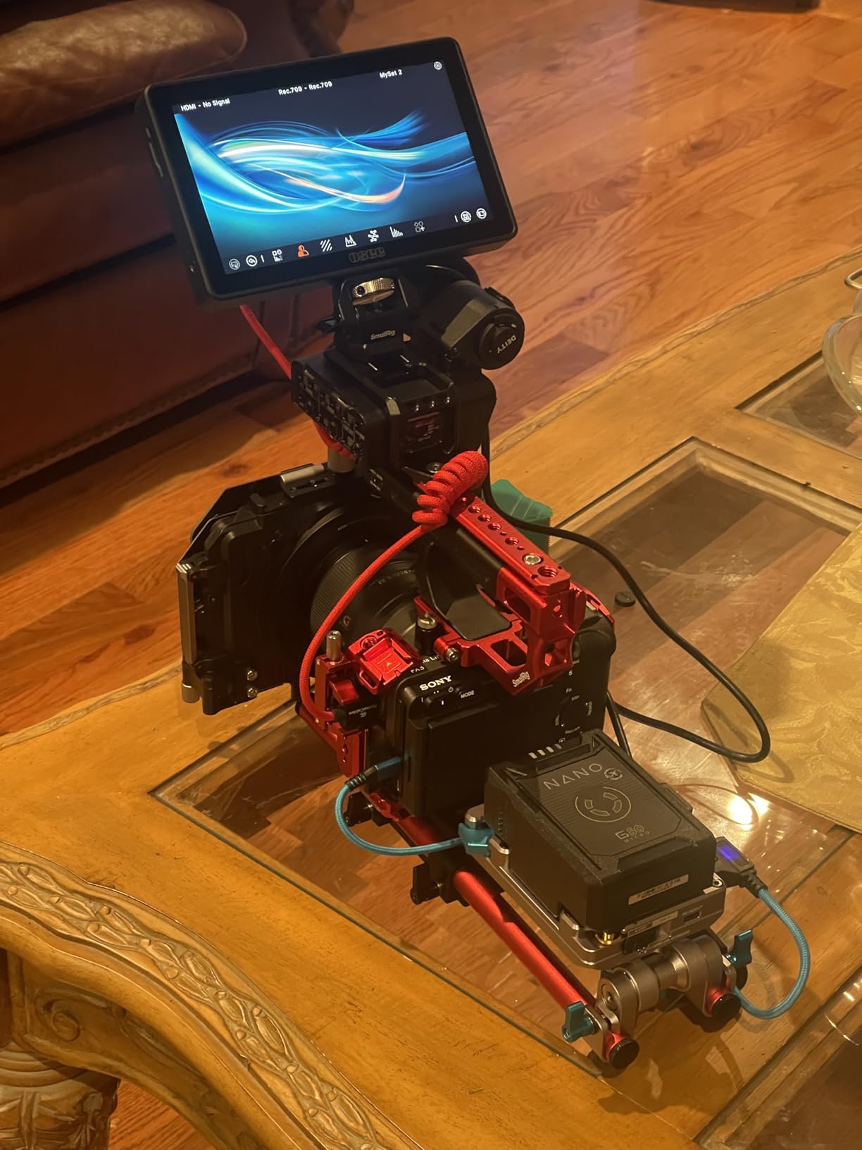 Osee G7 Pro 7 inch 3000Nits Camera Monitor, Touchscreen Camera Control HDR Field Monitor with 3G-SDI and 4K HDMI in/Out, Touch Focus Tracking for FX3/A7 IV/EOS R5 II/Z9 customer photo 1