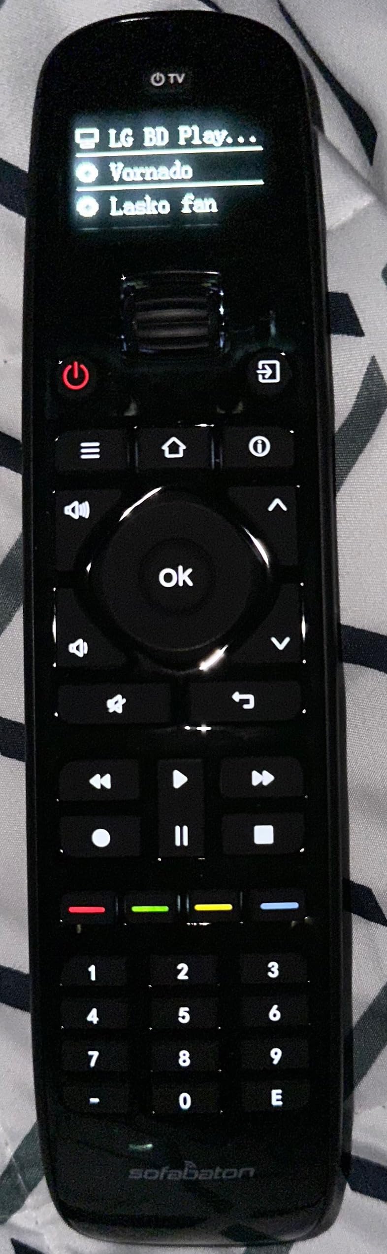 SofaBaton U2 Universal Remote with Backlit Button and Upgraded Scroll Wheel, All in One Universal Remote Control with App Control, Custom Macros for Smart TVs, Sound Bar, DVD/Blu-ray Players and More customer photo 2