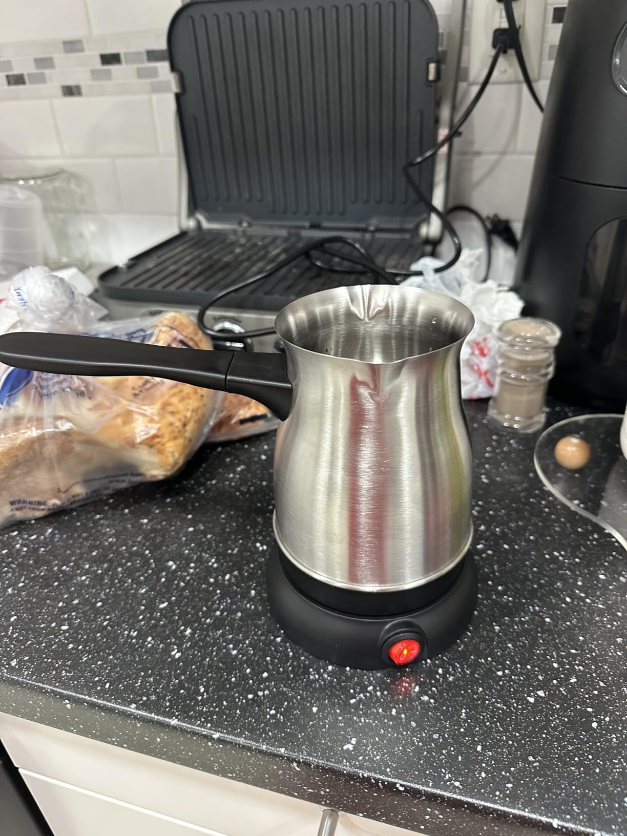 TOKPELA Wax Melter for Candle Making, Stainless Steel Electric Candle Wax Melter, Double Pouring Spout Candle Wax Melting Pot with 51IN Cord and Hot Plate, Candle Making Pot Kit for Beginners customer photo 1