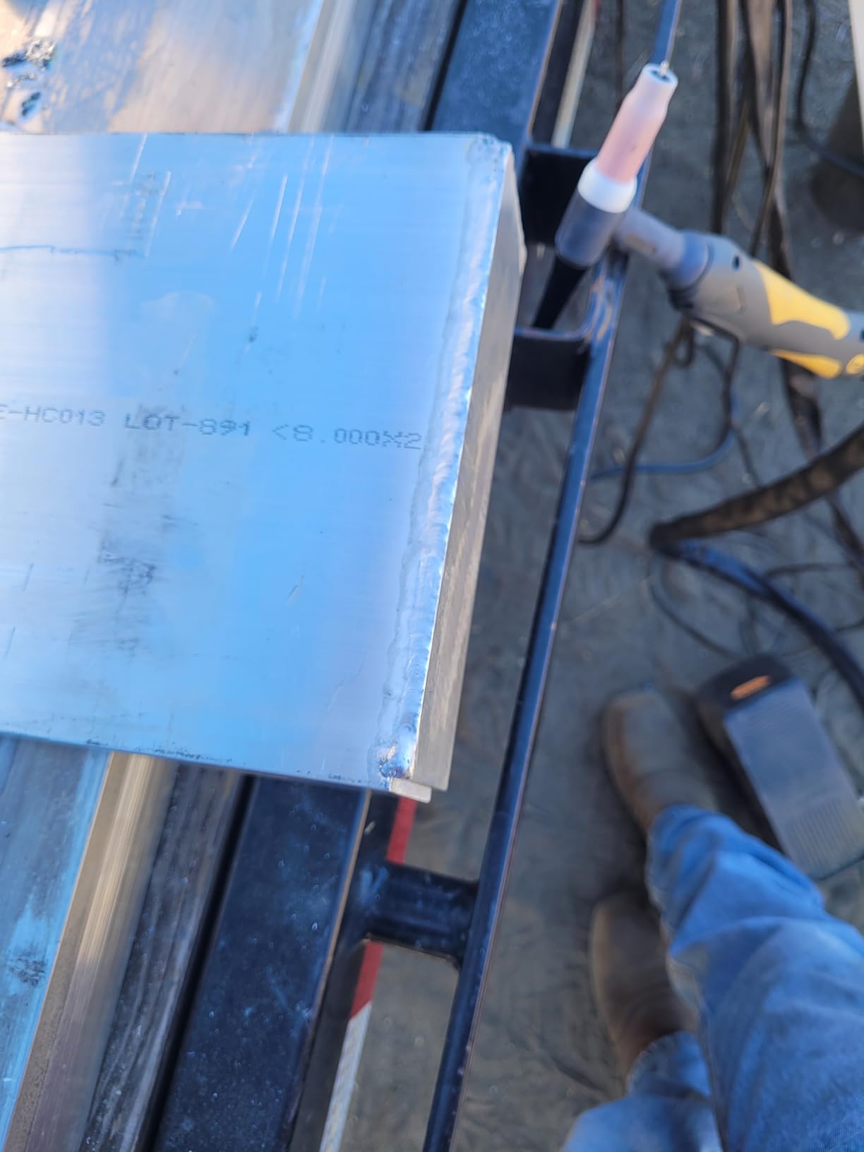 TOOLIOM 200A AC/DC TIG Welder with Pulse customer photo 2
