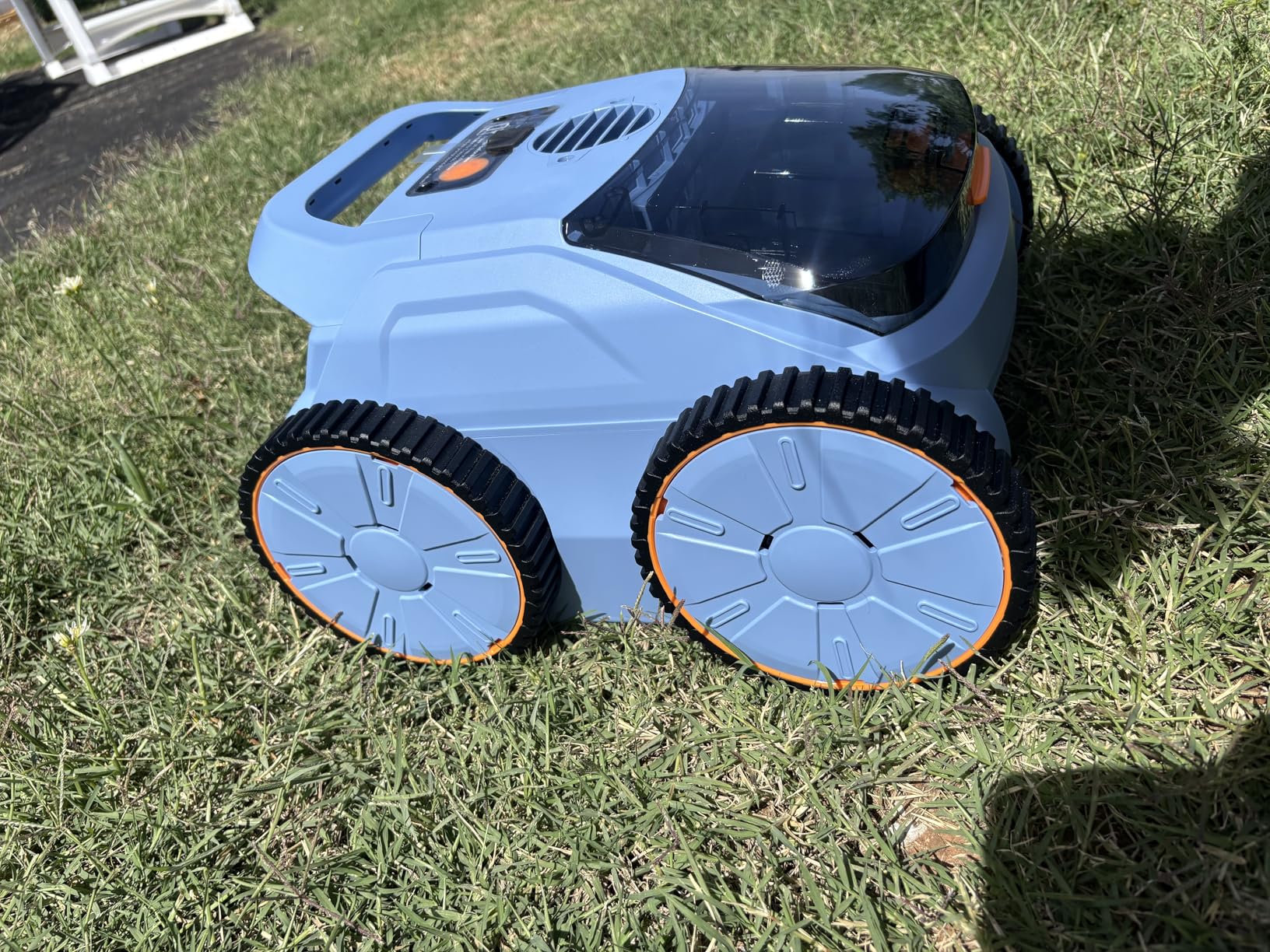 Robotic Pool Vacuum, Pool Cleaner for Inground Pools, Smart Navigation, Floor/Wall/Waterline Cleaning, 150 Mins Runtime for Pool Up to 2000 Sq.ft customer photo 2