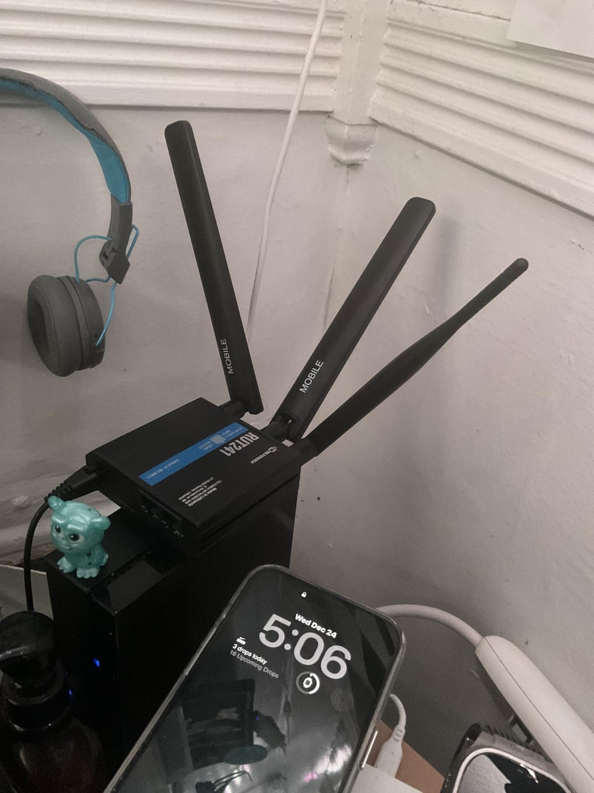 Teltonika RUT241 Industrial 4G LTE Router - Compact & Rugged Wireless Router with Ethernet, WiFi, VPN, RMS Support, Remote Monitoring, and IoT Connectivity (RUT241098000) customer photo 1