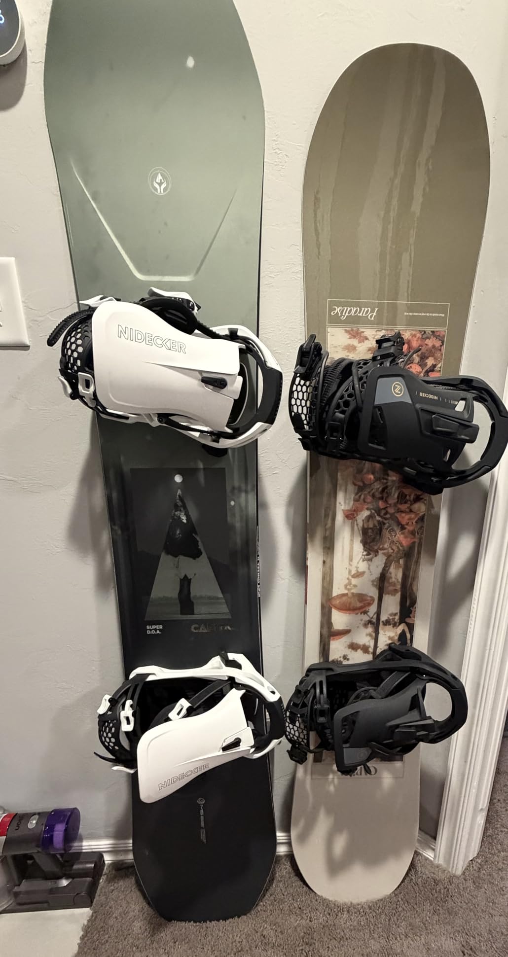 Nidecker LT Supermatic Snowboard Bindings - Automatic Dual-Entry Binding with Heel Pedal and Universal Fit customer photo 1