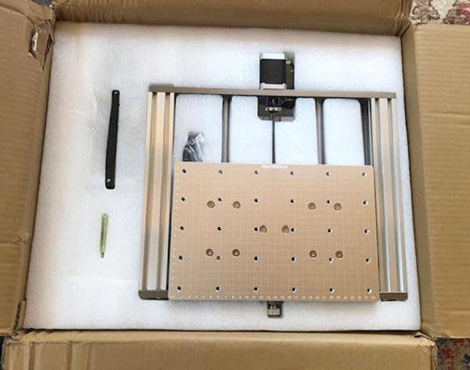 Genmitsu 3020-PRO Ultra CNC Router Machine, Upgraded 710W Spindle, All-Metal Engraver for Metal, Wood, Acrylic, PCB, MDF, Built-in Motherboard Fan, Work Area 11.8 x 8.1 x 3.1 inches customer photo 1