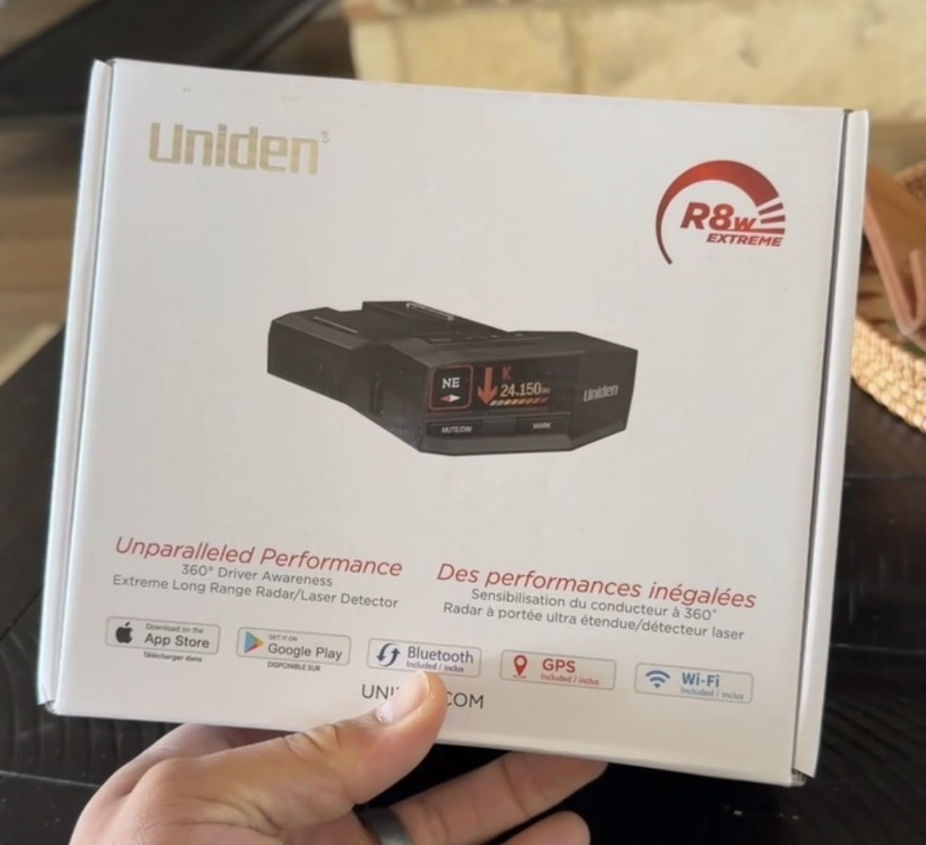 Uniden R8W Extreme Long Range Laser/Radar Detector, 360 Degree Awareness, Directional Arrows, Wi-Fi, Bluetooth, GPS customer photo 1