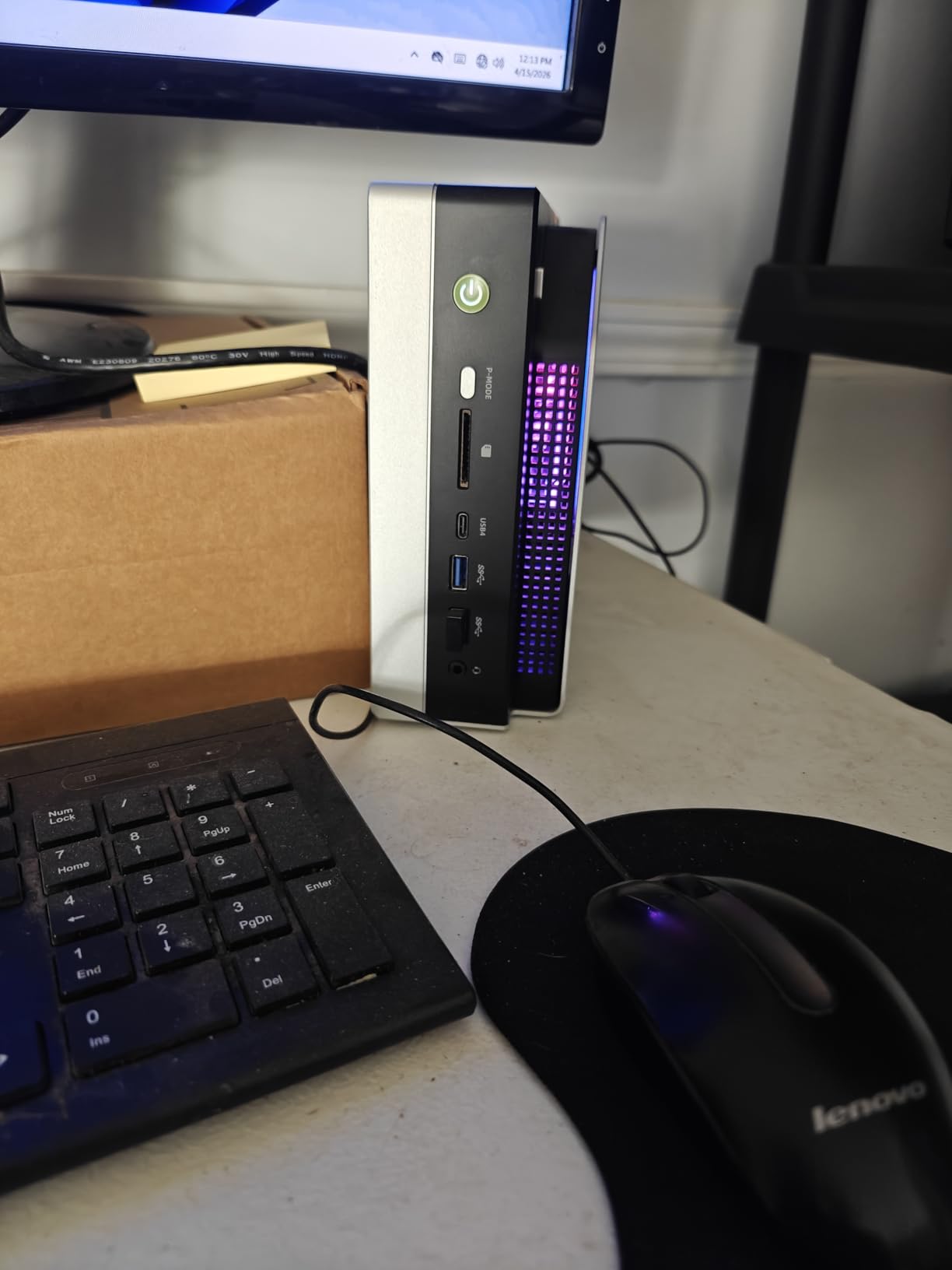 GMKtec EVO-X2 AI Mini PC Ryzen AI Max+ 395 (up to 5.1GHz) Mini Gaming Computers, 128GB LPDDR5X 8000MHz, 2TB PCIe 4.0 SSD, Quad Screen 8K Display, WiFi 7 & USB4 customer photo 1