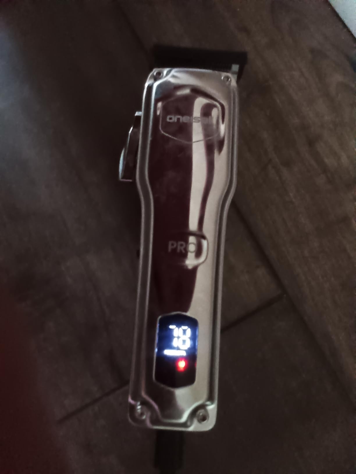oneisall Dog Clippers for Grooming Thick Hair,Low Noise Dogs Grooming Kit with Detachable Stainless Steel Blade,Dog Shaver for Thick/Matted/Knotted/Fine/Wave/Curly Hair,PC18 customer photo 1