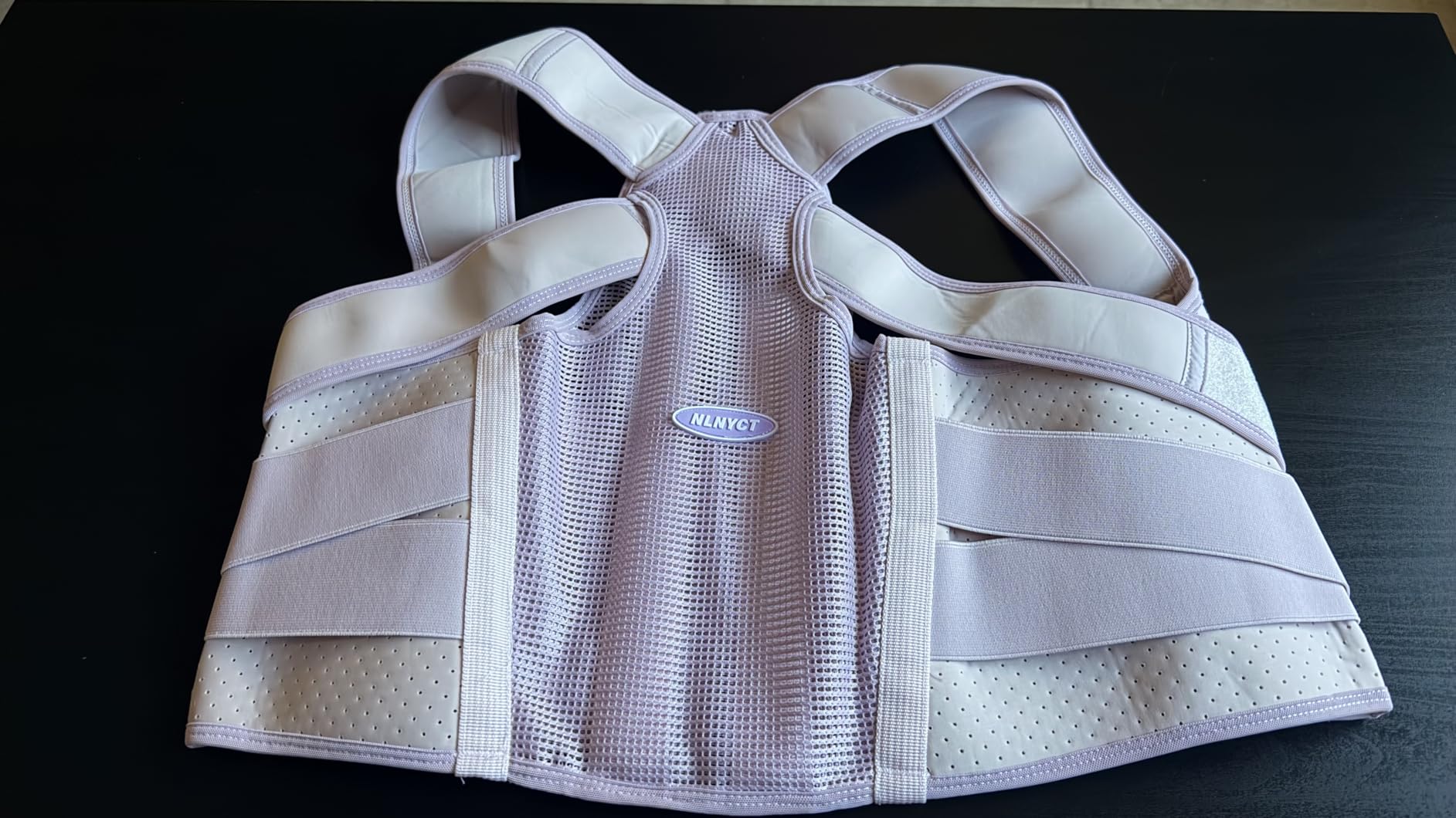 NLNYCT Posture Corrector for Women - 2-in-1 Back Brace with Shoulder Support, Adjustable Full Back Straightener for Upper & Lower Back Pain Relief, Hunchback, Scoliosis & Spine Alignment (M/L) customer photo 2