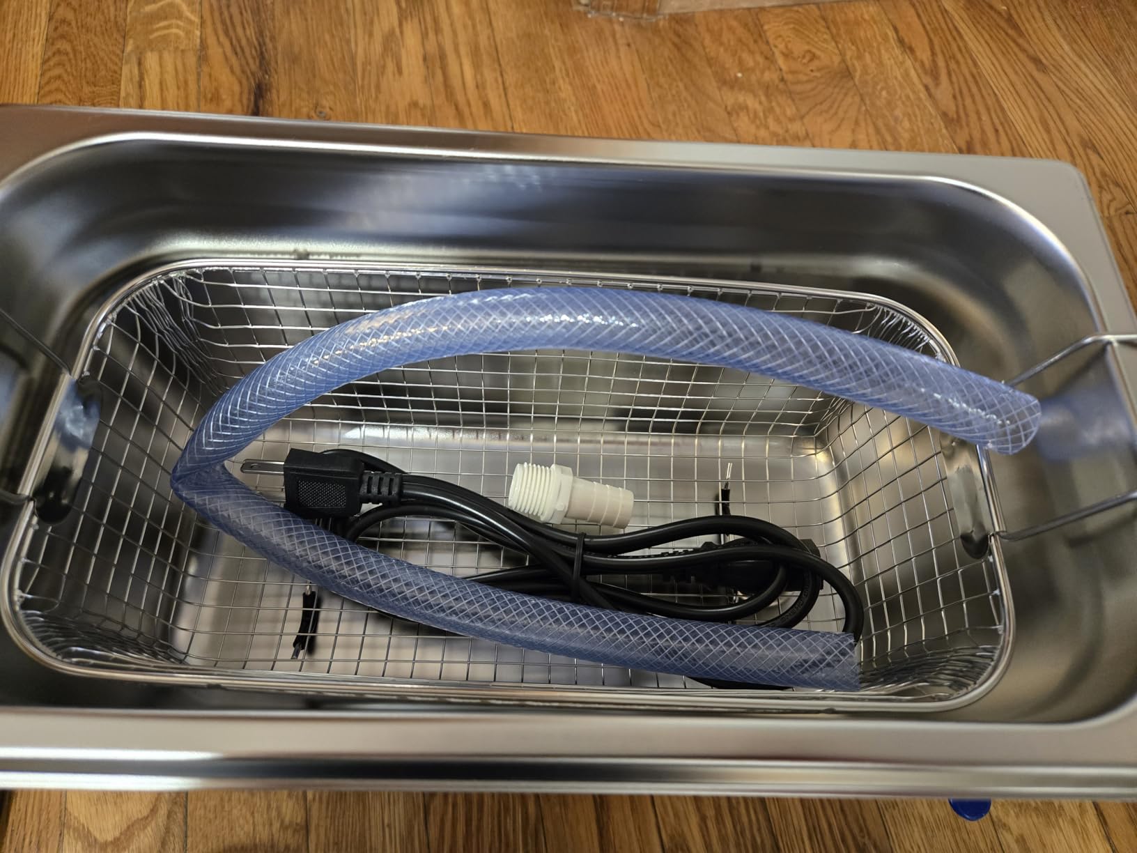 Ultrasonic Cleaner, One-Touch Cleaning, Heating, Deep Mode, ECO Energy-Saving Ultrasonic Cleaning Machine Excellent for Labs, Carburetor, Jewelry, Dentures, Automotive & Industrial Parts (30L) customer photo 2